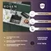 Кухонная мойка Roxen Uno 560210-54B-GR PVD зернистая оружейная сталь со смесителем Keit 500504GM-GR