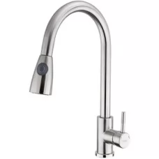 Смеситель для кухни Frap F60899-1 нержавеющая сталь