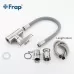 Смеситель для кухни Frap F4448 Нержавеющая сталь/Серый