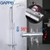 Душевая система Gappo G2490 хром