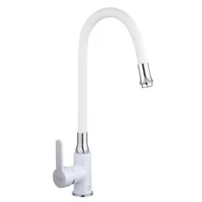 Смеситель для кухни FRAP F4041 белый/хром
