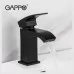 Смеситель для умывальника Gappo G1007-6 Черный