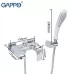 Смеситель для ванны Gappo G3250-8 Хром
