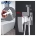 Смеситель с гигиенической лейкой Gappo G7207-8 Хром/белый