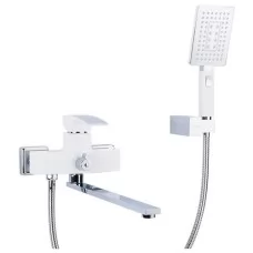 Смеситель для ванны Gappo G2207-7 Хром/Белый