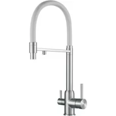 Смеситель для кухни под фильтр Gappo G4399-5 Нержавеющая ста..