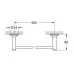 Полотенцедержатель Grohe Essentials Authentic 40653001 хром