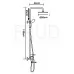 Душевая система Frud R24131 Хром