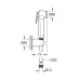 Комплект для биде Grohe Tempesta-F 27812IL1 Хром