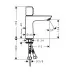 Смеситель для умывальника Hansgrohe Talis Select S 100 71750000 хром