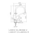 Смеситель для кухни под фильтр Ledeme L4855A-9 сатин