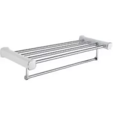 Полка Ledeme L30224W хром/белый