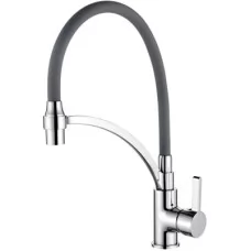 Смеситель для кухни Ledeme L4499-9 серый
