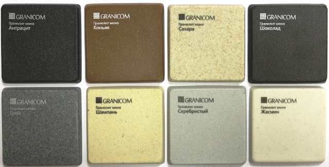 Цвета Granicom Granilit